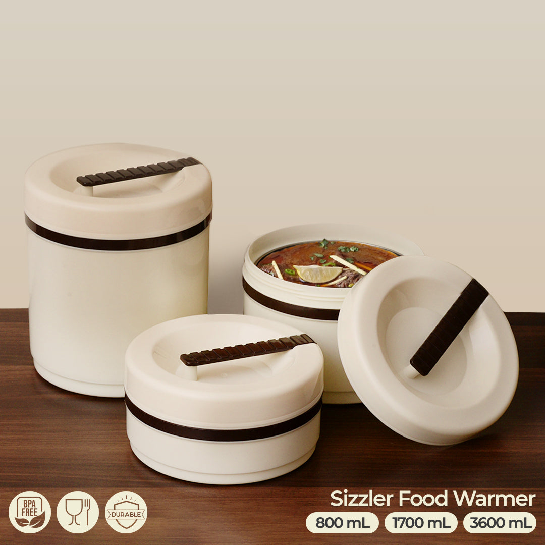 Tower Sizzler Food Warmer Large Insulated Food Warmer - Hot Food Storage Casserole for Kitchen, Lunch & Serving