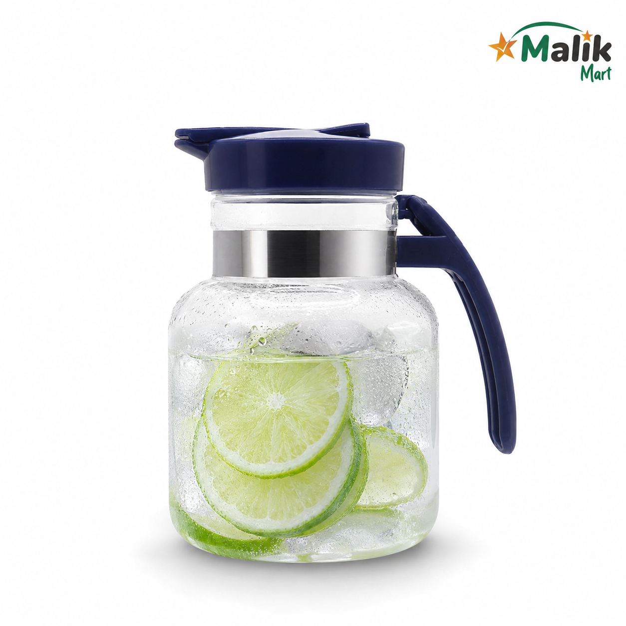 Novel Plastic Water Jug Pack of 2 | 2.1L, 3.1L & 3.6L Kitchen Serving Jug
