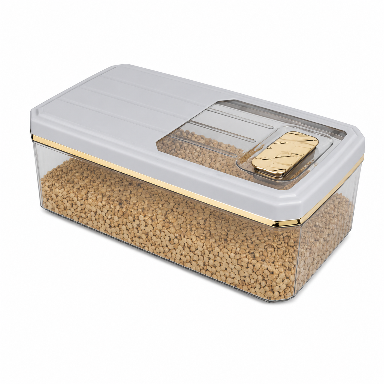 Maxy Plastic Food Storage Container 7L | Kitchen Pantry Box with Secure Lid