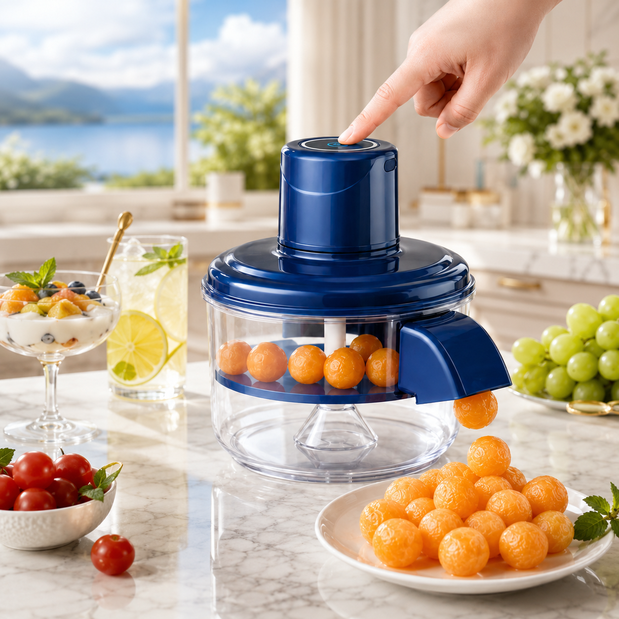 Automatic Electric Fruit & Vegetable Peeler – QuickPeel Kitchen Peeling Machine