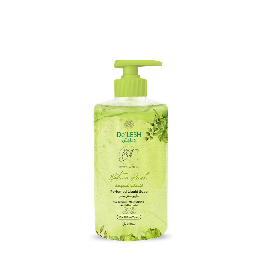 Delesh Body Factor Liquid Hand Wash Nature Rush