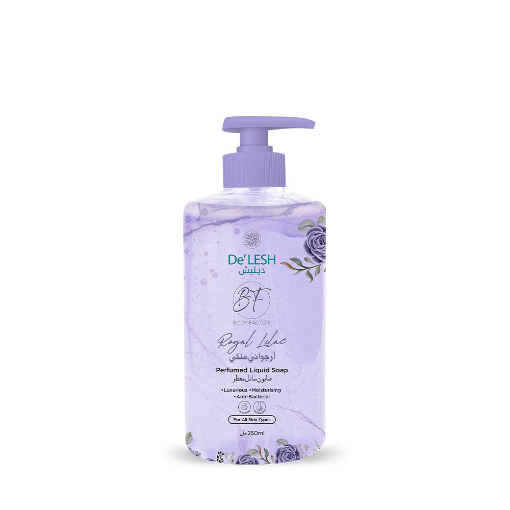 Delesh Body Factor Liquid Hand Wash Royal Lilac