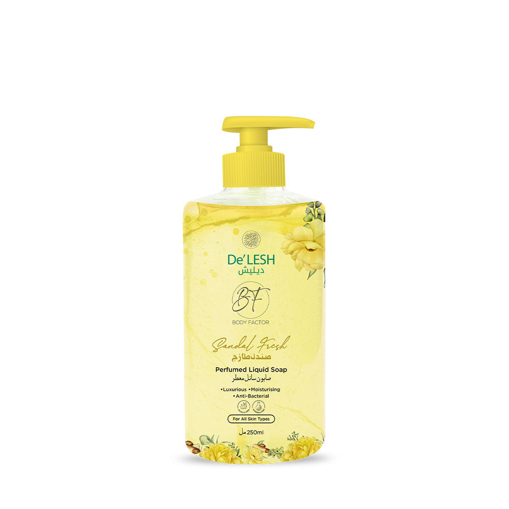Delesh Body Factor Liquid Hand Wash Sandal Fresh