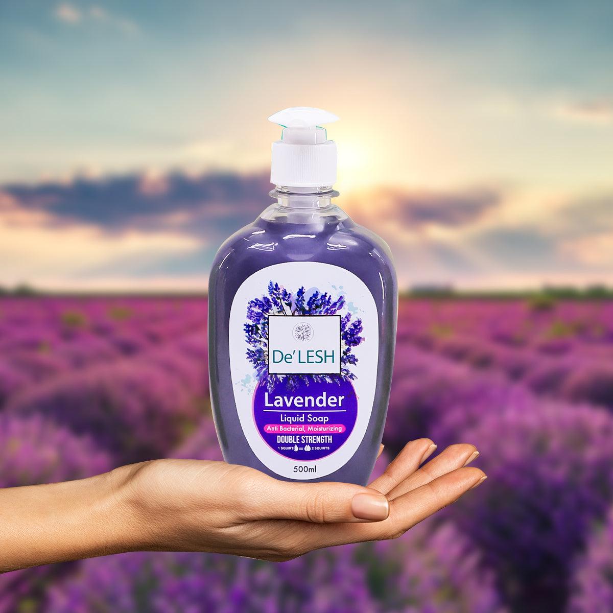 Delesh Body Factor Liquid Hand Wash Lavender